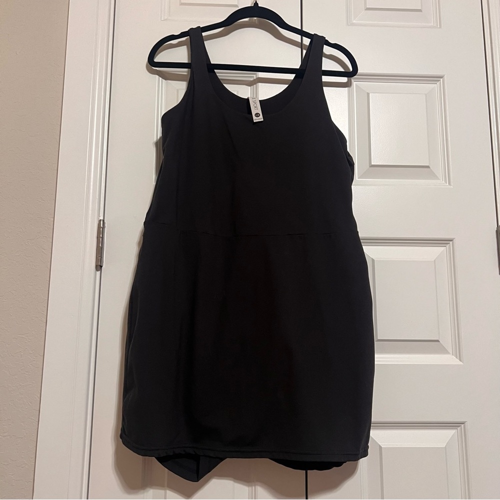 Elle Sport Black Activewear Romper